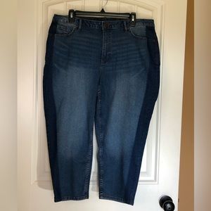 Catherine’s Petite Crop Jeans, Women’s Size 18WP, Excellent Condition!